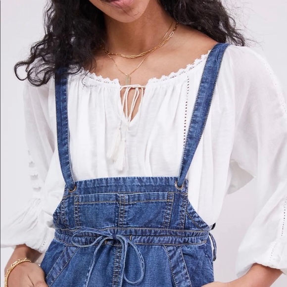 Pilcro Denim Overall Dress (Anthropologie) - Picture 2 of 8
